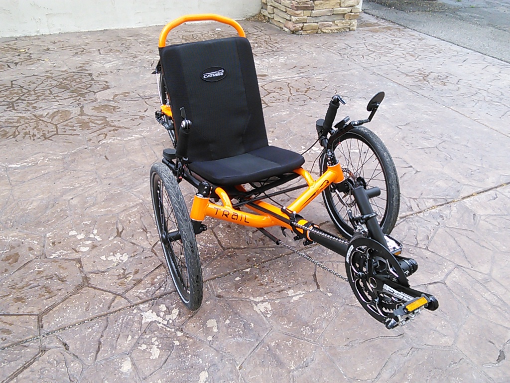 Catrike Trail Folding Recumbent Trike