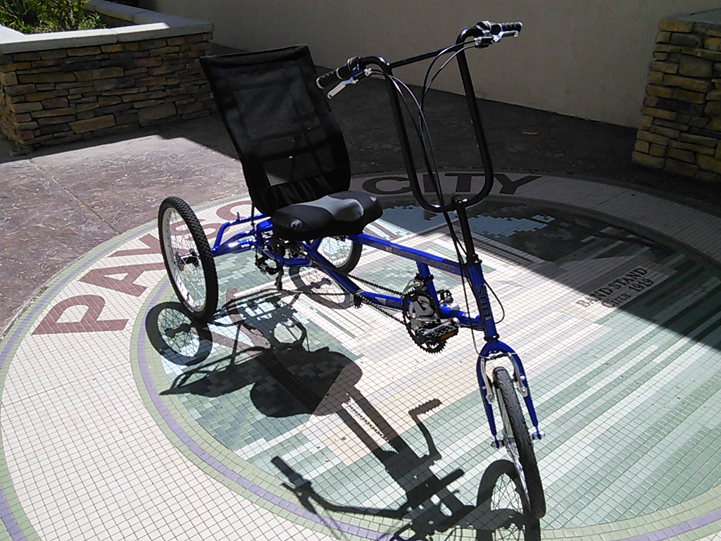 Sun EZ-Tri Classic SX Recumbent Delta Trike