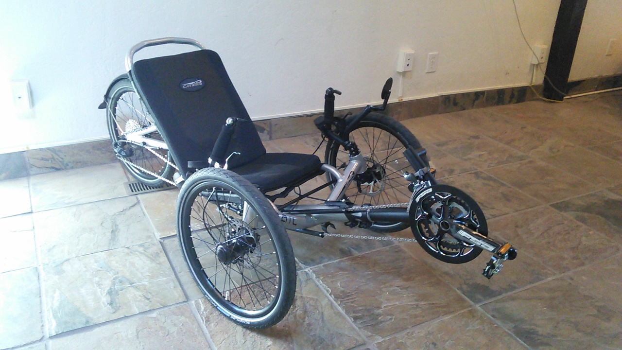 Catrike Trail Folding Recumbent Trike