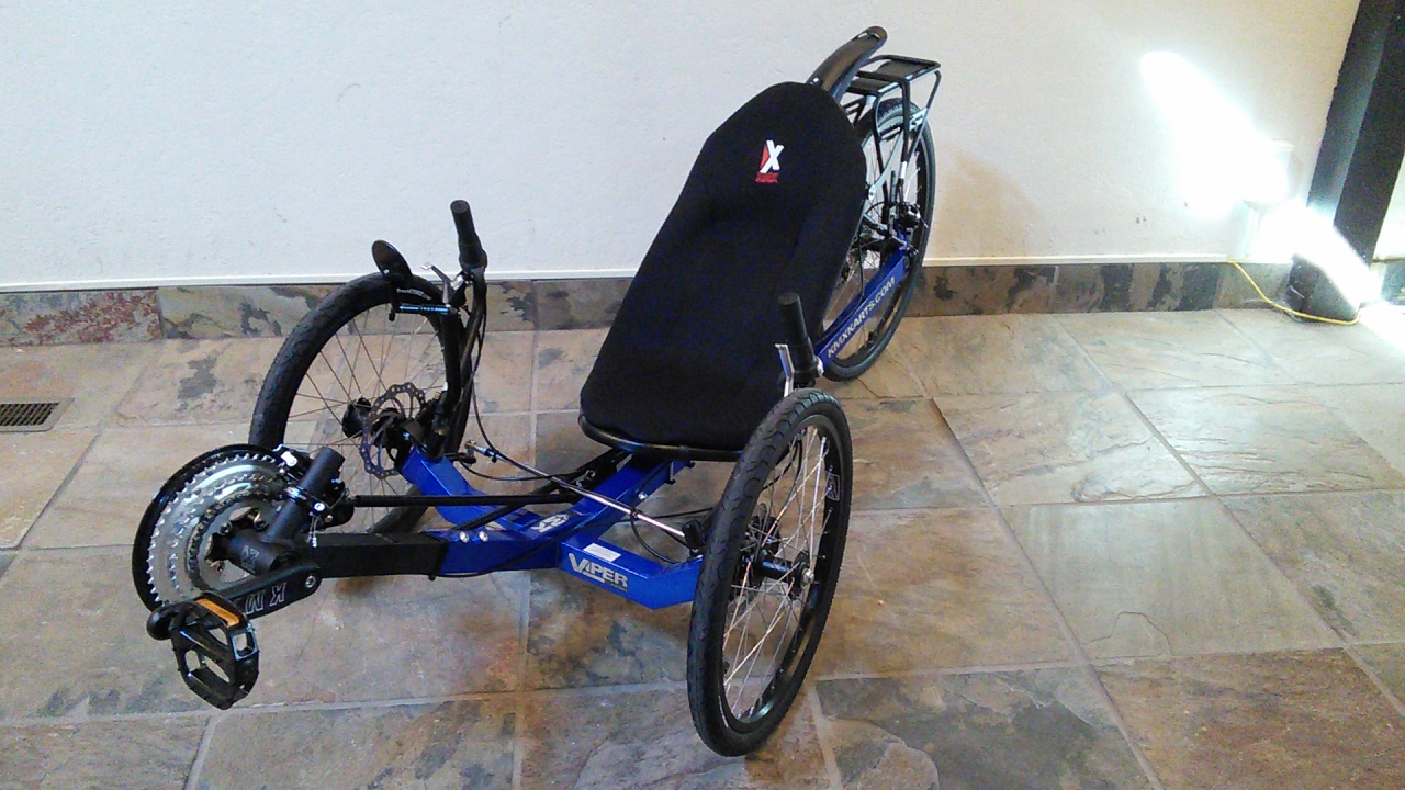 KMX Viper Trike Blue