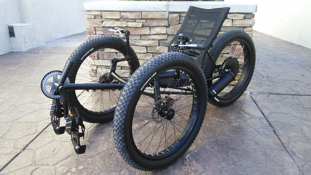 UTCustom Fat Tad Crawler Recumbent Trike