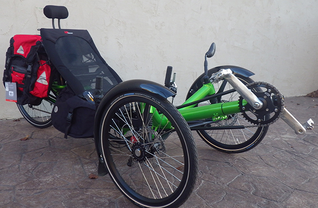 HP Velotechnik Gekko FX 26 Folding Recumbent Trike