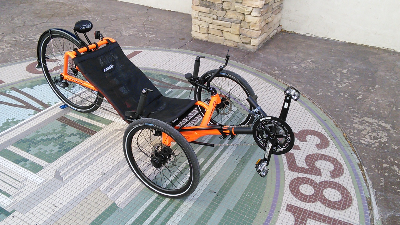 Catrike Expedition Recumbent Trike