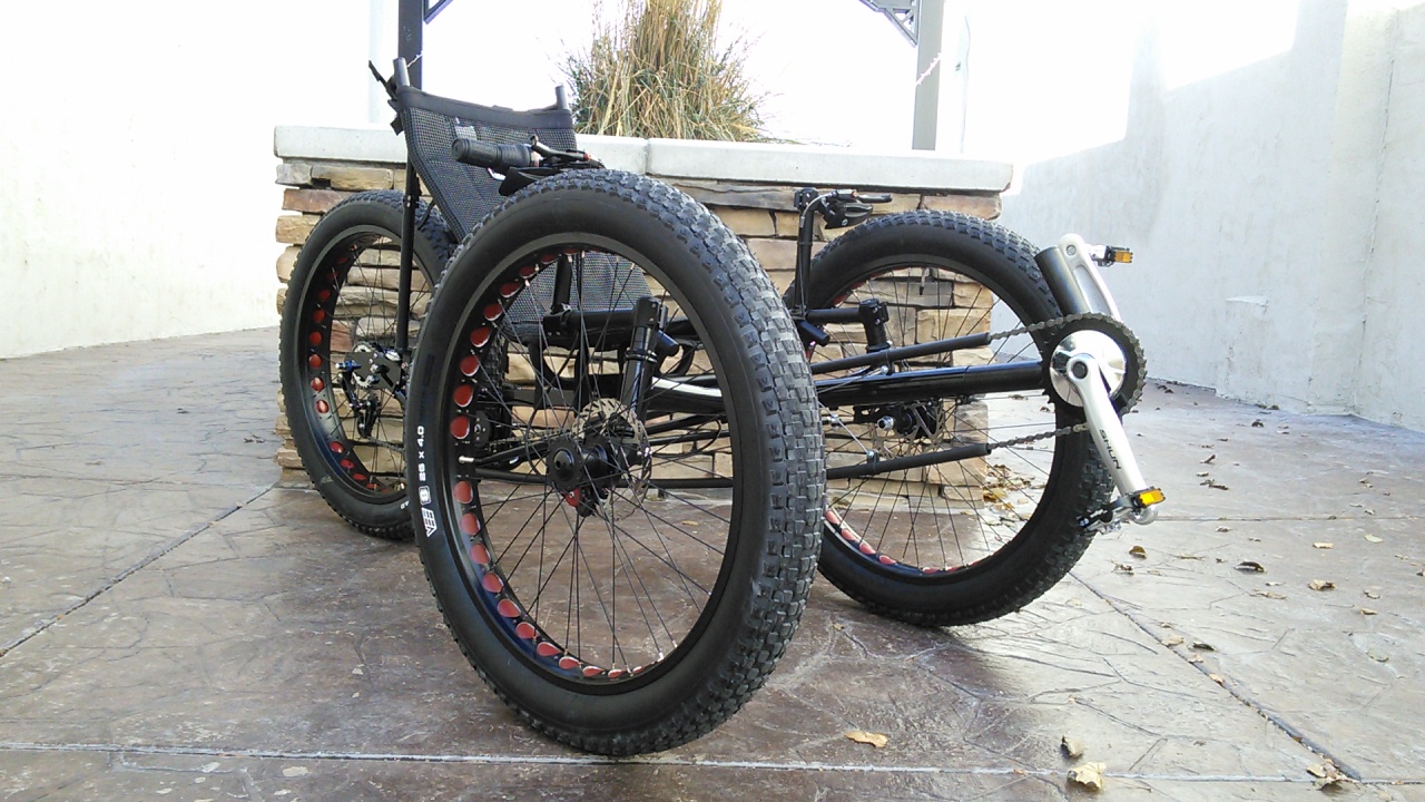 UTCustom Fat Tad Crawler Recumbent Trike