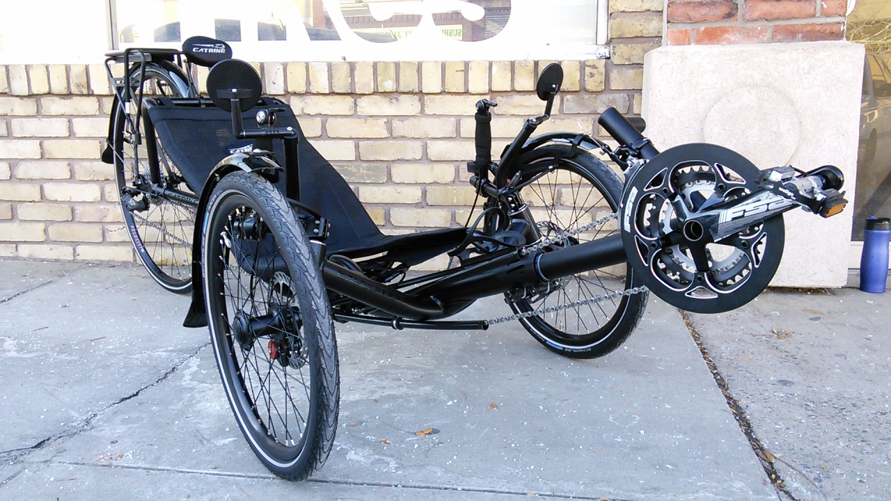 Catrike Expedition Recumbent Trike