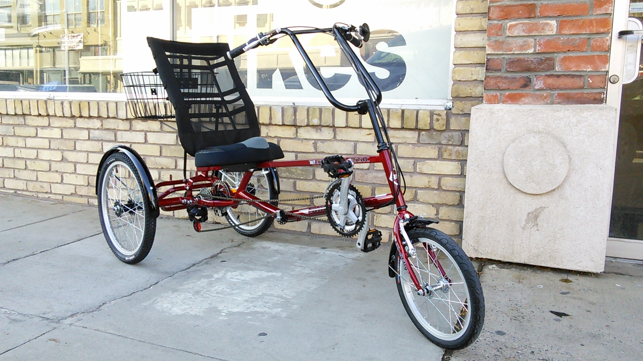 Sun EZ-Tri Classic SX Recumbent Delta Trike