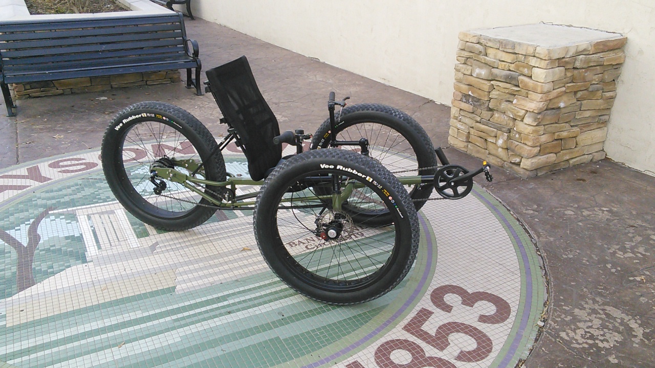 UTCustom Fat Tad Crawler Recumbent Trike