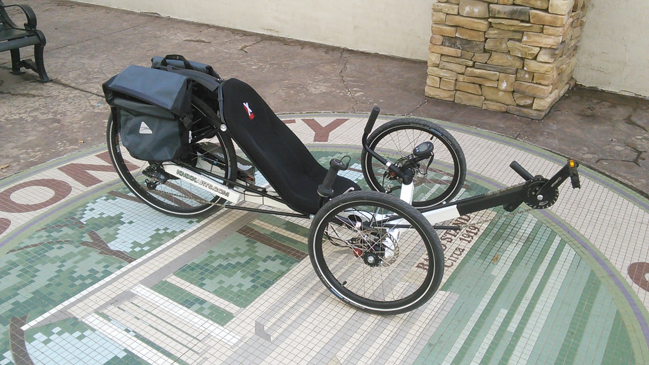 KMX Thunderbolt Motorized Recumbent Electric Trike