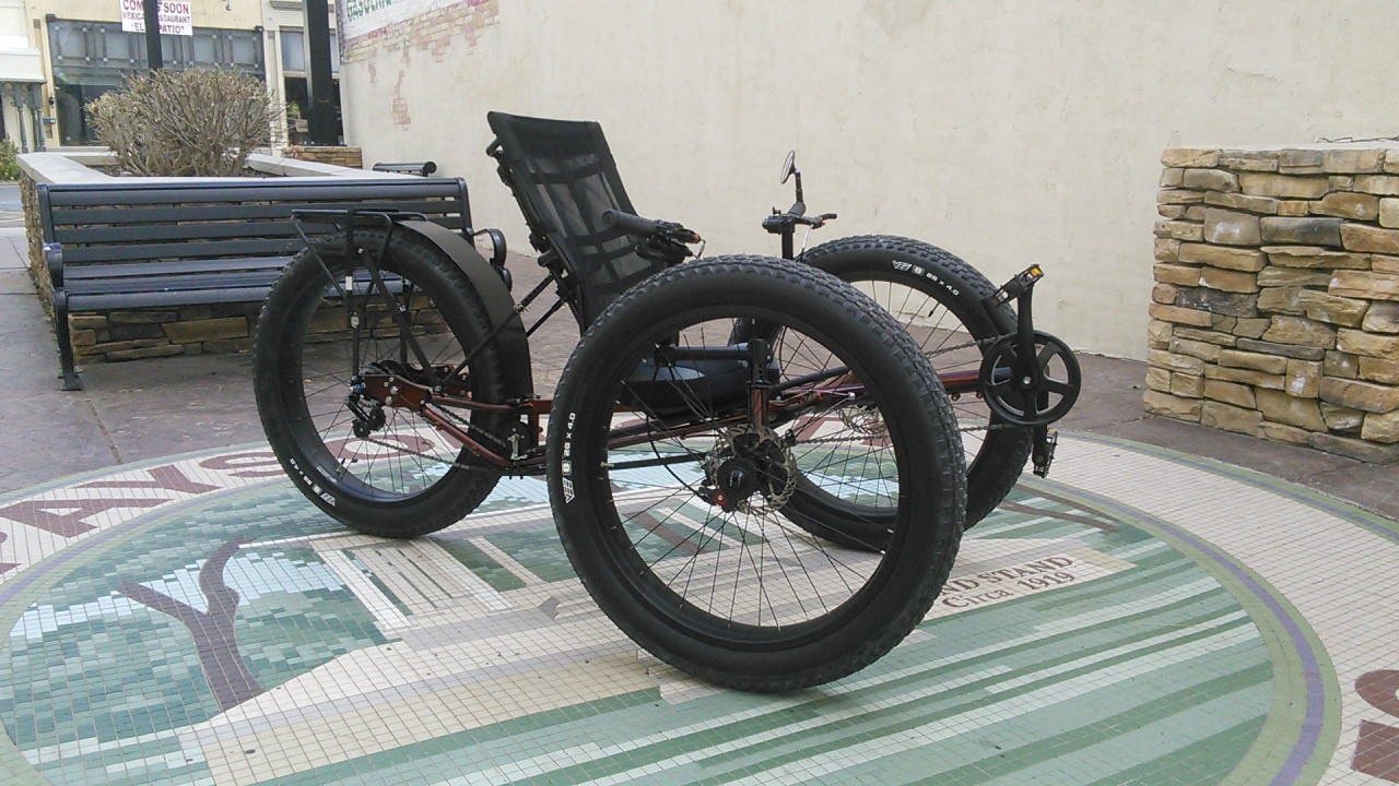 UTCustom Fat Tad Crawler Recumbent Trike