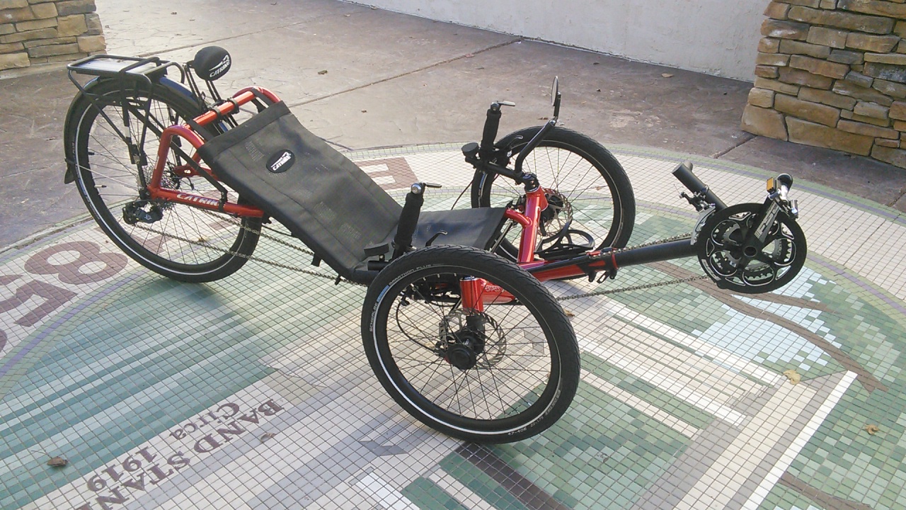 Catrike Expedition Recumbent Trike