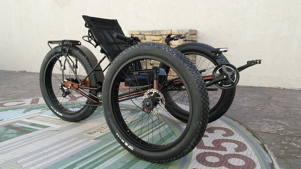 UTCustom Fat Tad Crawler Recumbent Trike