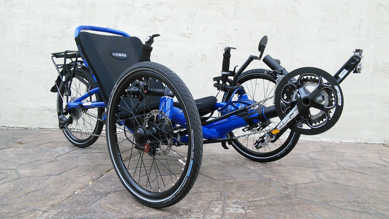 Catrike Trail Folding Recumbent Trike