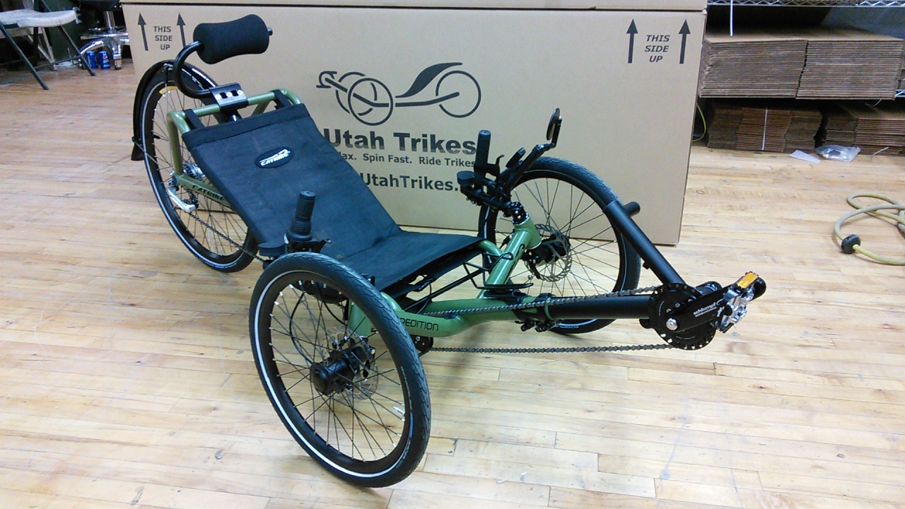 Catrike Expedition Recumbent Trike