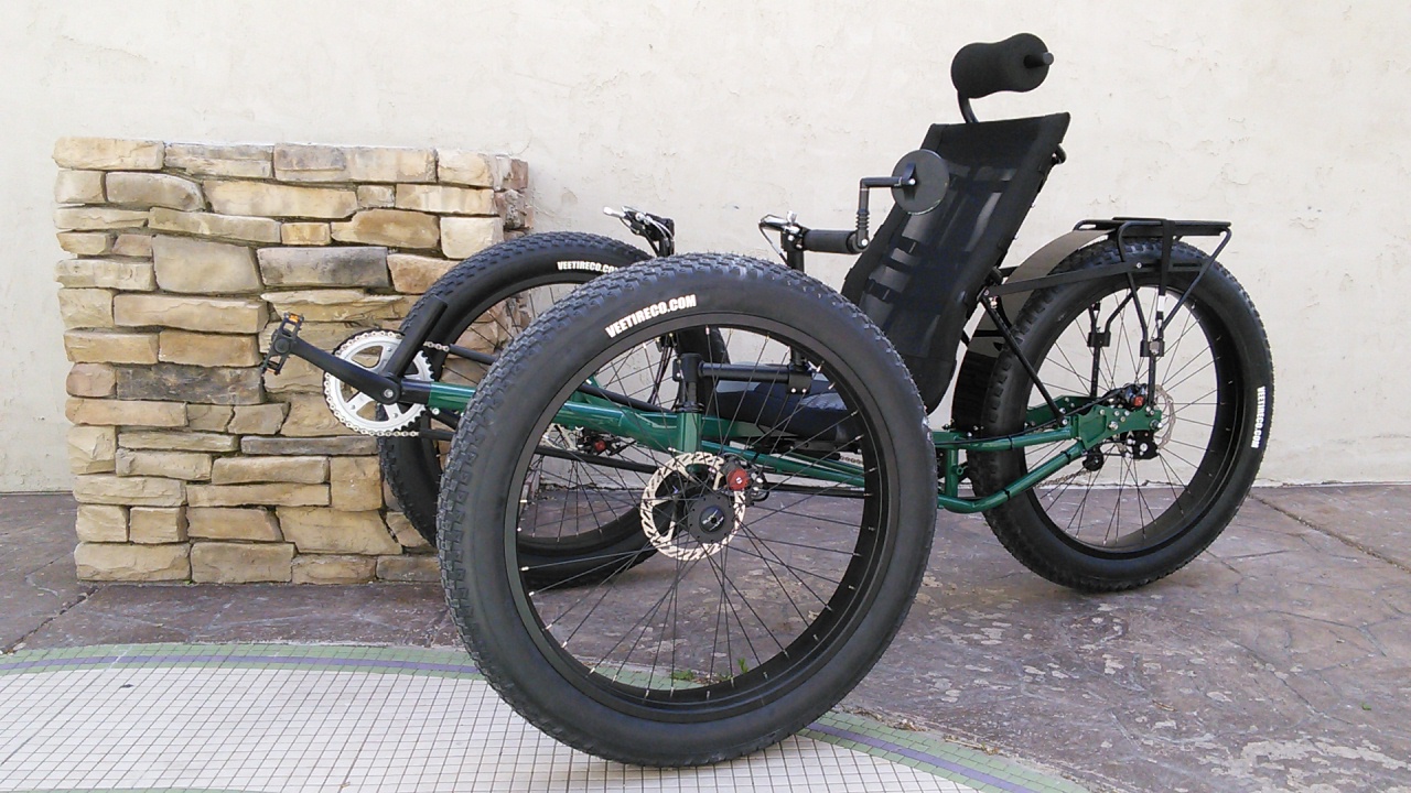 UTCustom Fat Tad Crawler Recumbent Trike