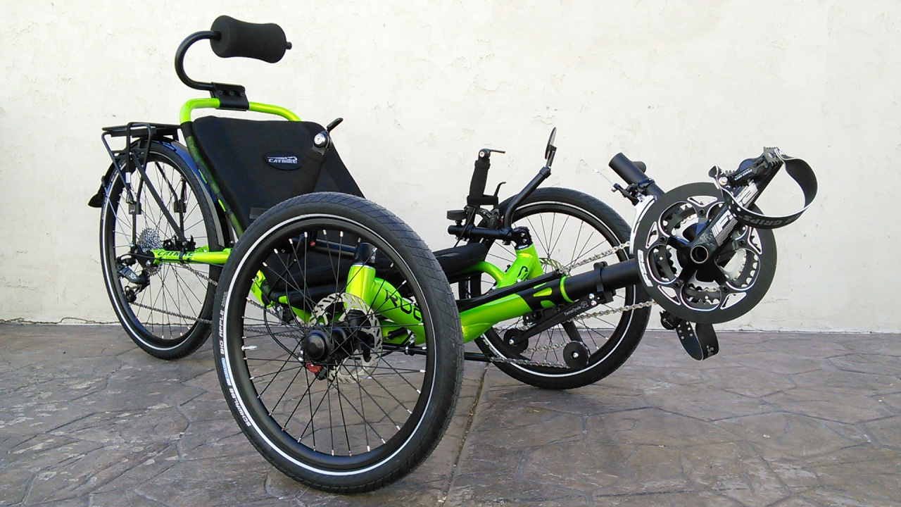 Catrike Road Suspension Trike Eon Green