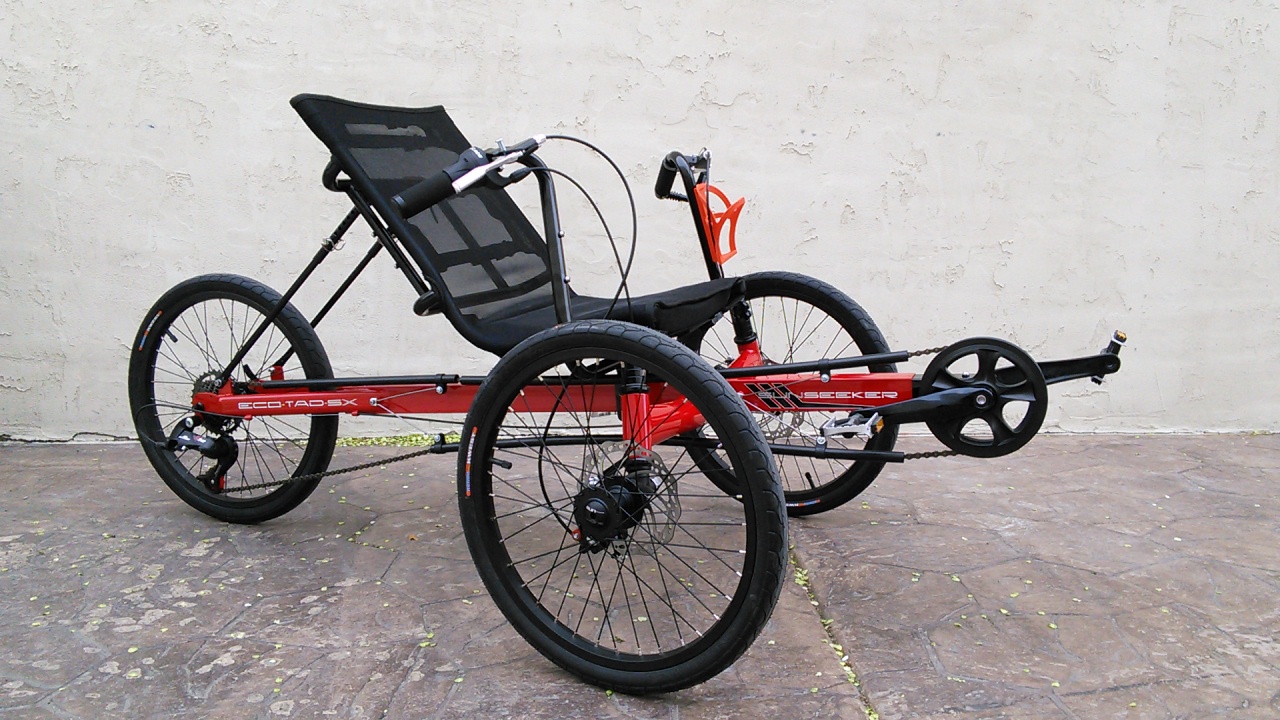 SunSeeker Eco Tad SX Tadpole Recumbent Trike