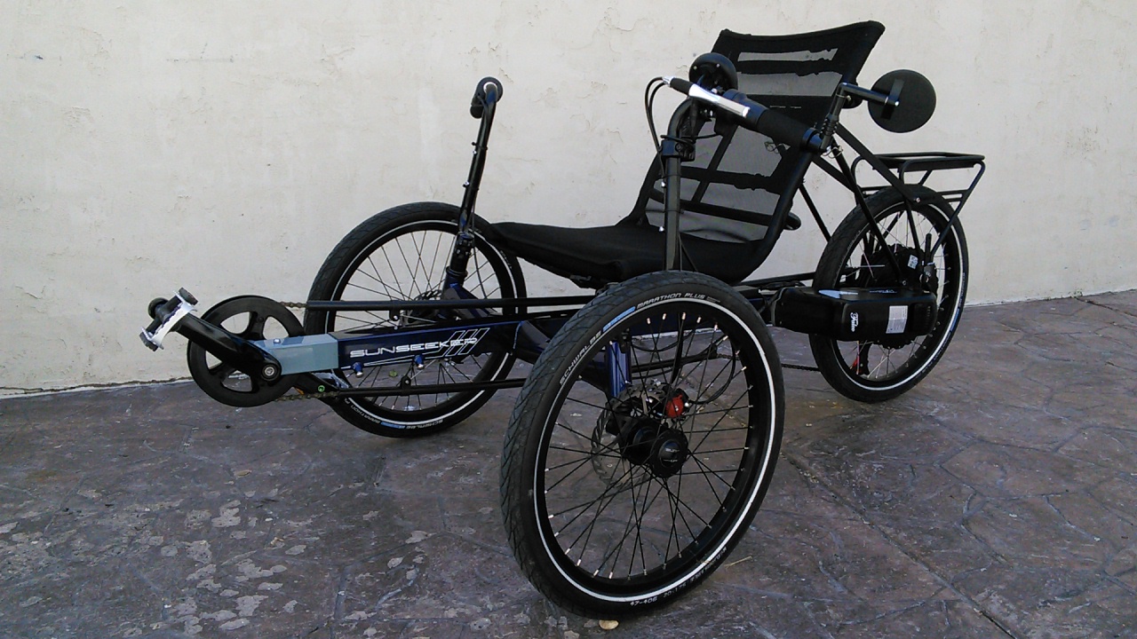 SunSeeker Eco Tad SX Tadpole Recumbent Trike