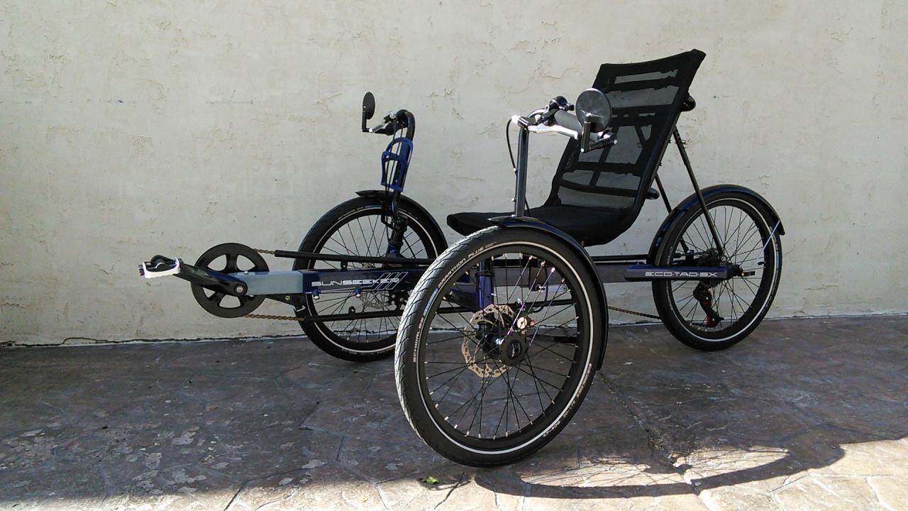 SunSeeker Eco Tad SX Tadpole Recumbent Trike