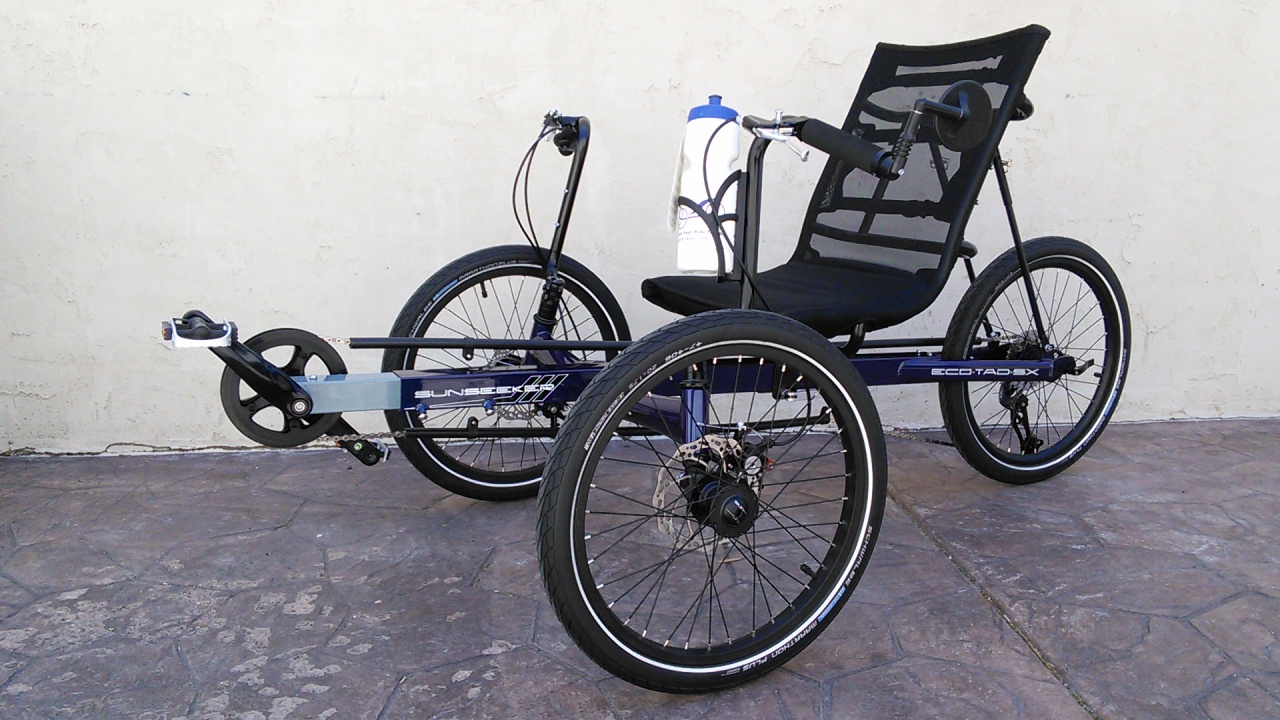 SunSeeker Eco Tad SX Tadpole Recumbent Trike