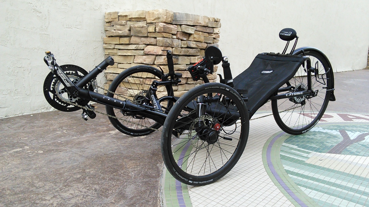 Catrike Expedition Recumbent Trike