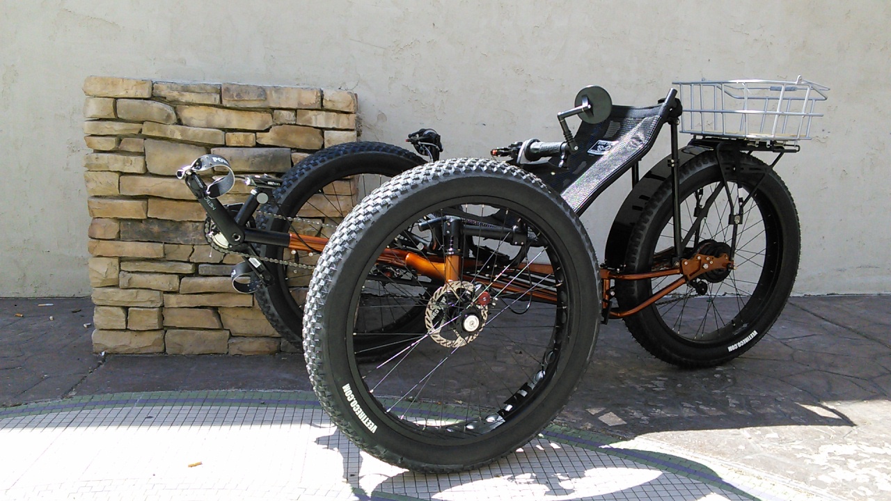 UTCustom Fat Tad Crawler Recumbent Trike