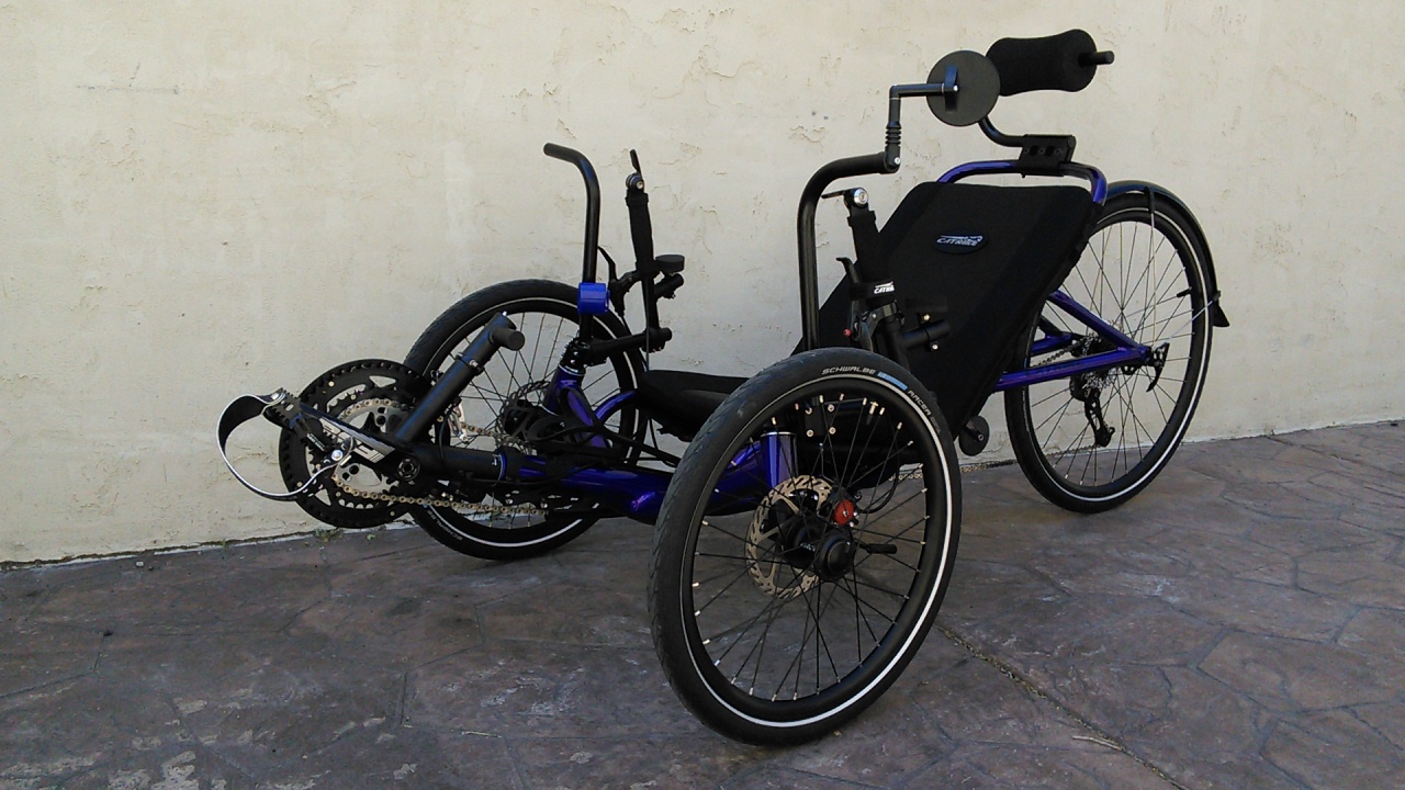 Catrike 559 Folding Recumbent Trike