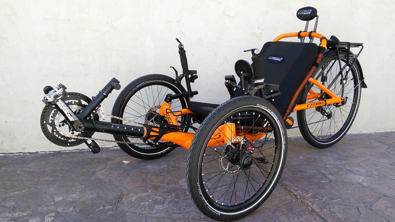 Catrike 559 Folding Recumbent Trike