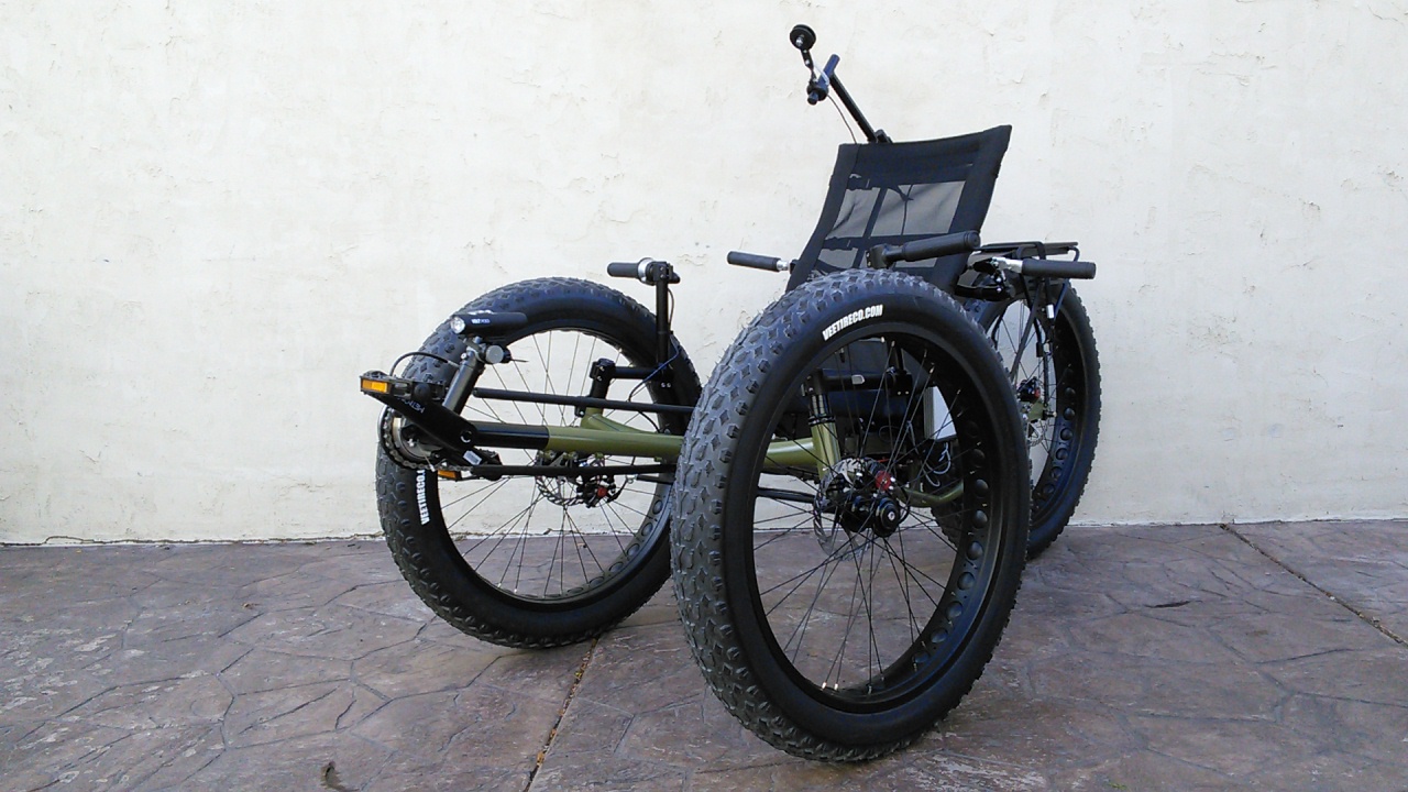 UTCustom Fat Tad Crawler Recumbent Trike