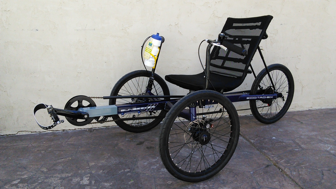 SunSeeker Eco Tad SX Tadpole Recumbent Trike