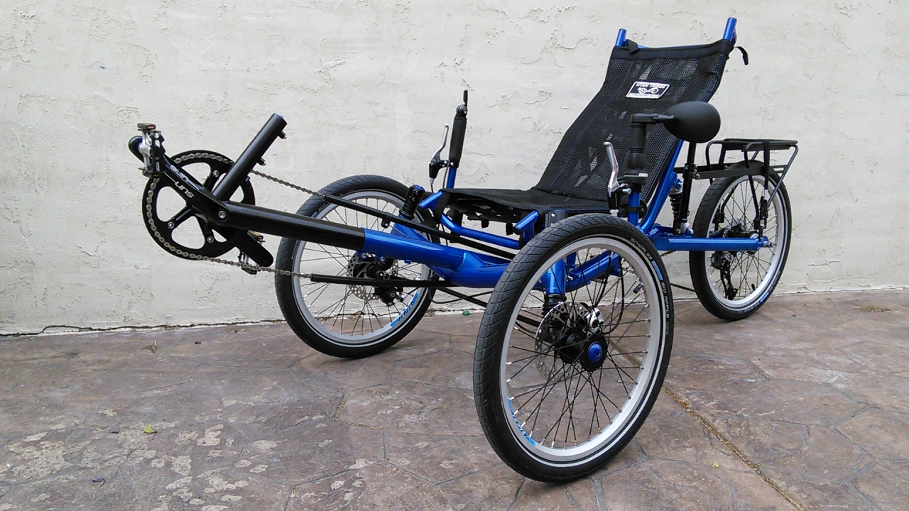 Revolution Defiance FS Full Suspension Recumbent Trike