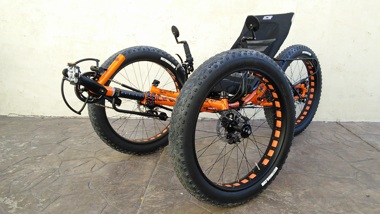 ICE Full Fat Folding Recumbent Trike