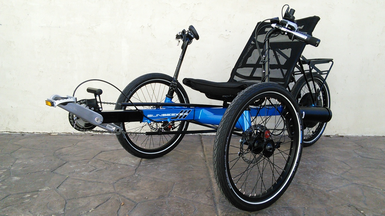 SunSeeker Eco Tad SX Tadpole Recumbent Trike