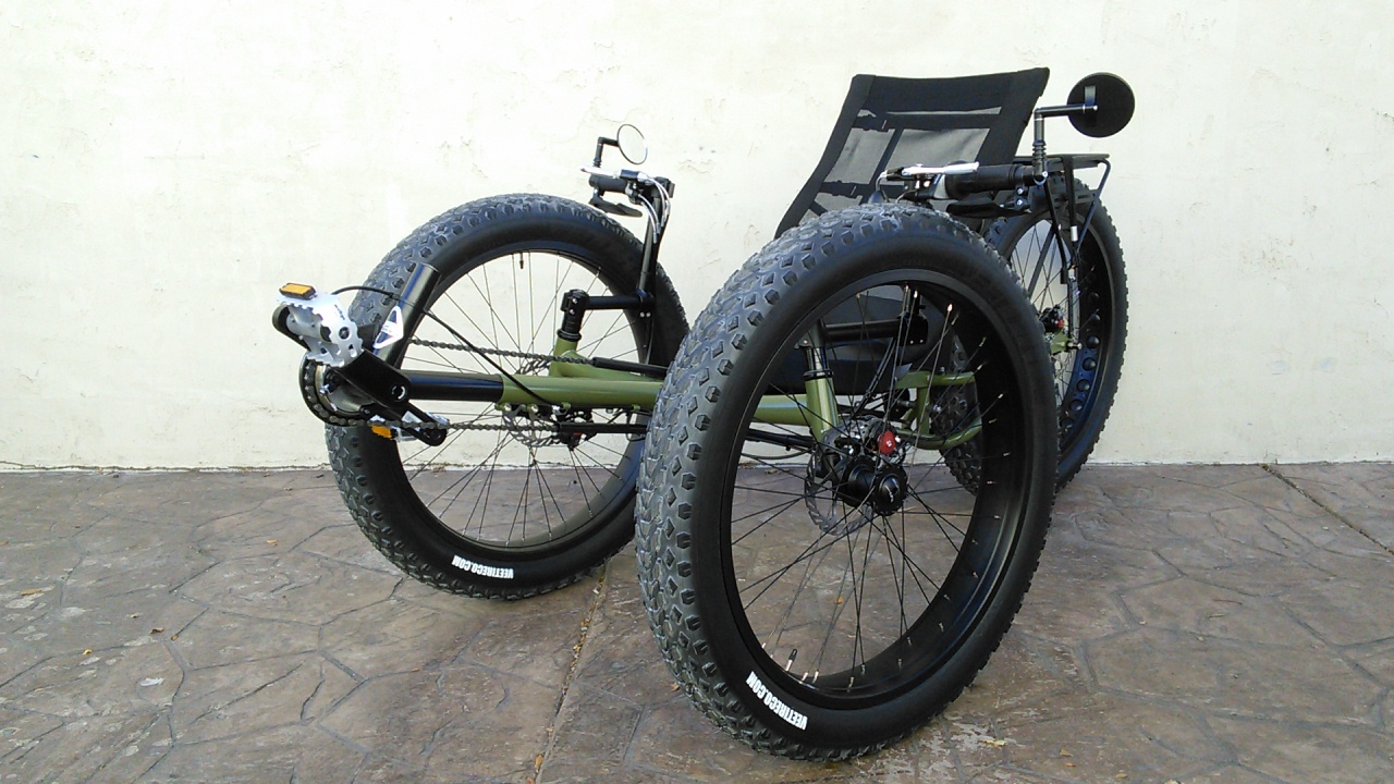 UTCustom Fat Tad Crawler Recumbent Trike