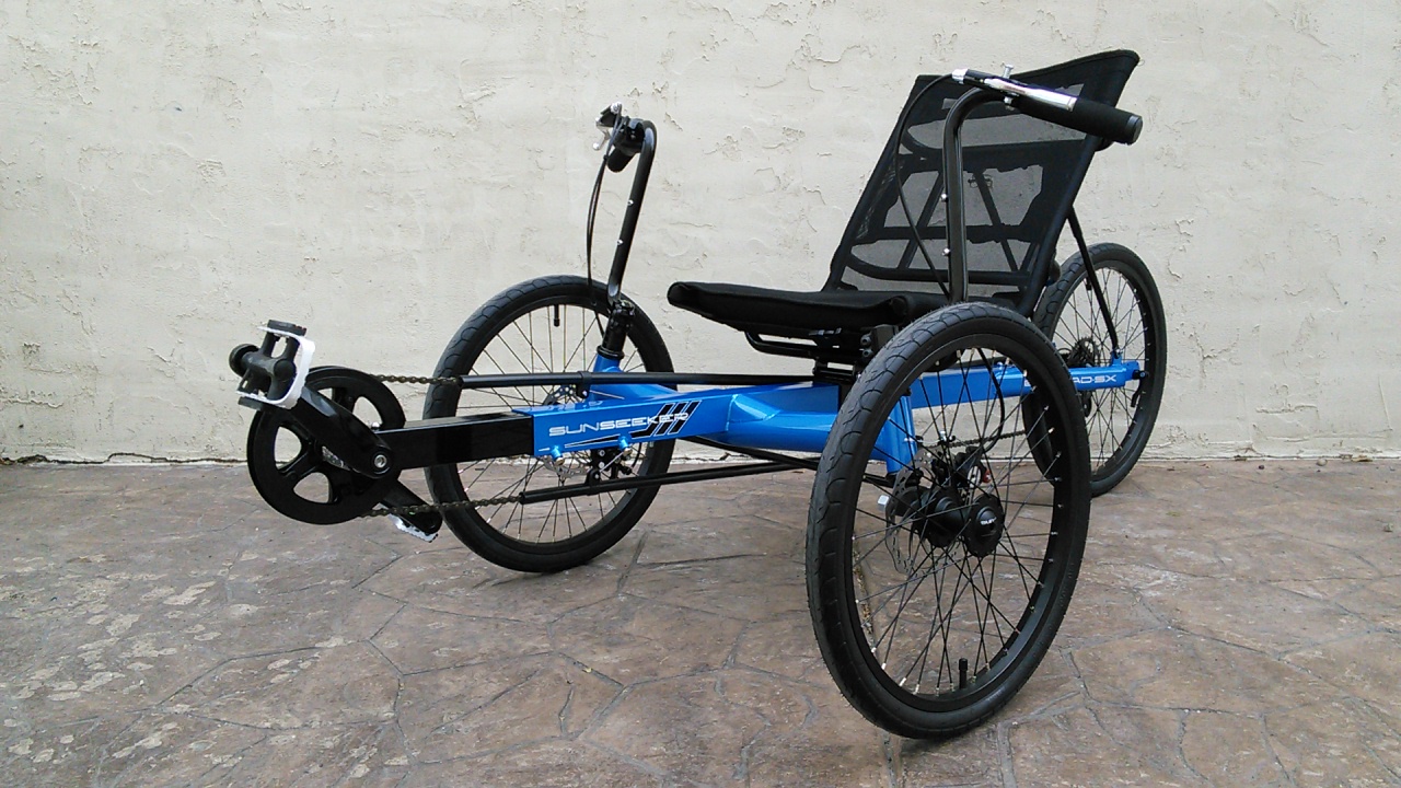 SunSeeker Eco Tad SX Tadpole Recumbent Trike