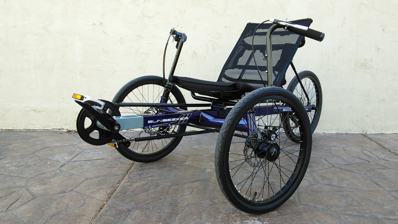 SunSeeker Eco Tad SX Tadpole Recumbent Trike