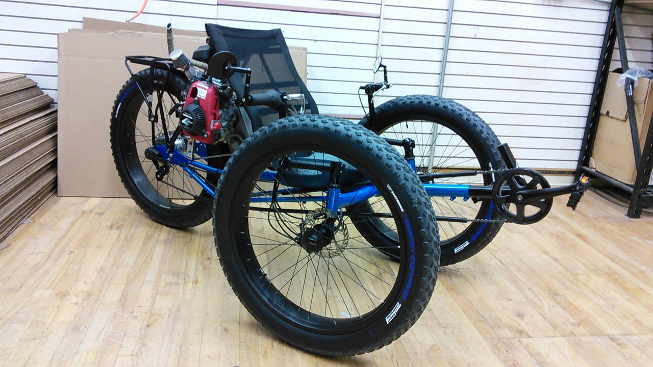 UTCustom Fat Tad Crawler Recumbent Trike