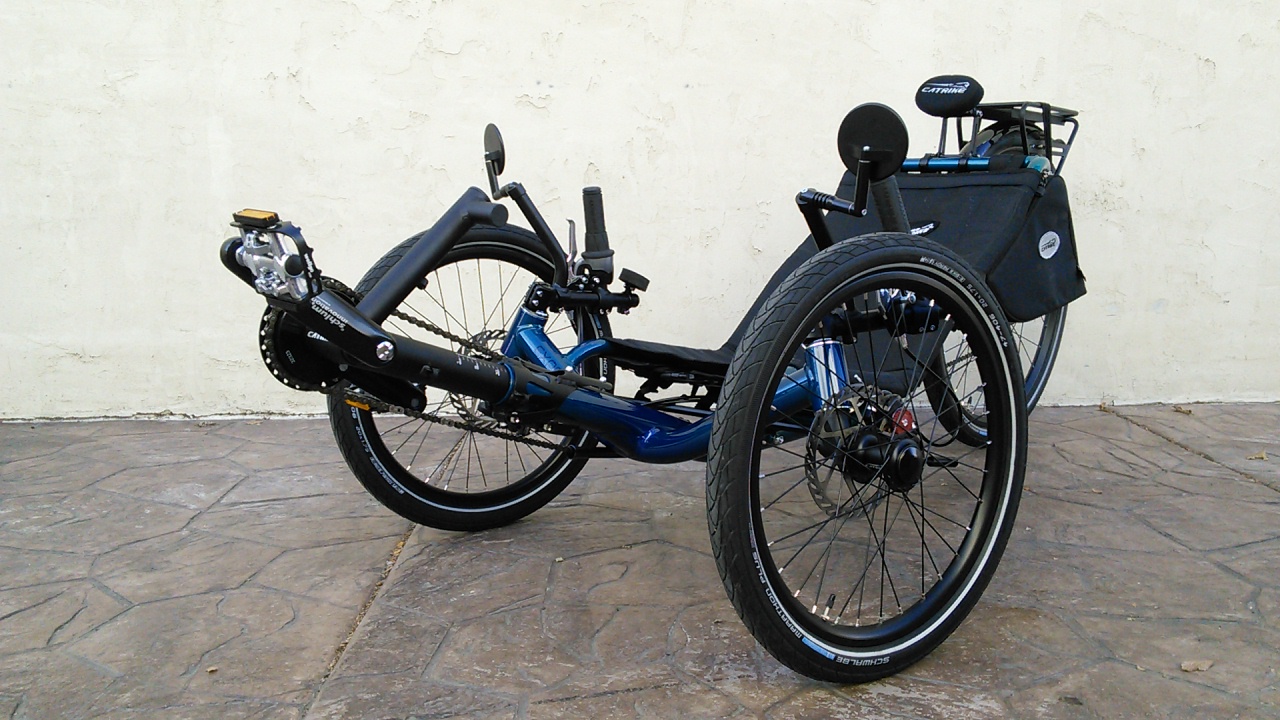 Catrike Expedition Recumbent Trike