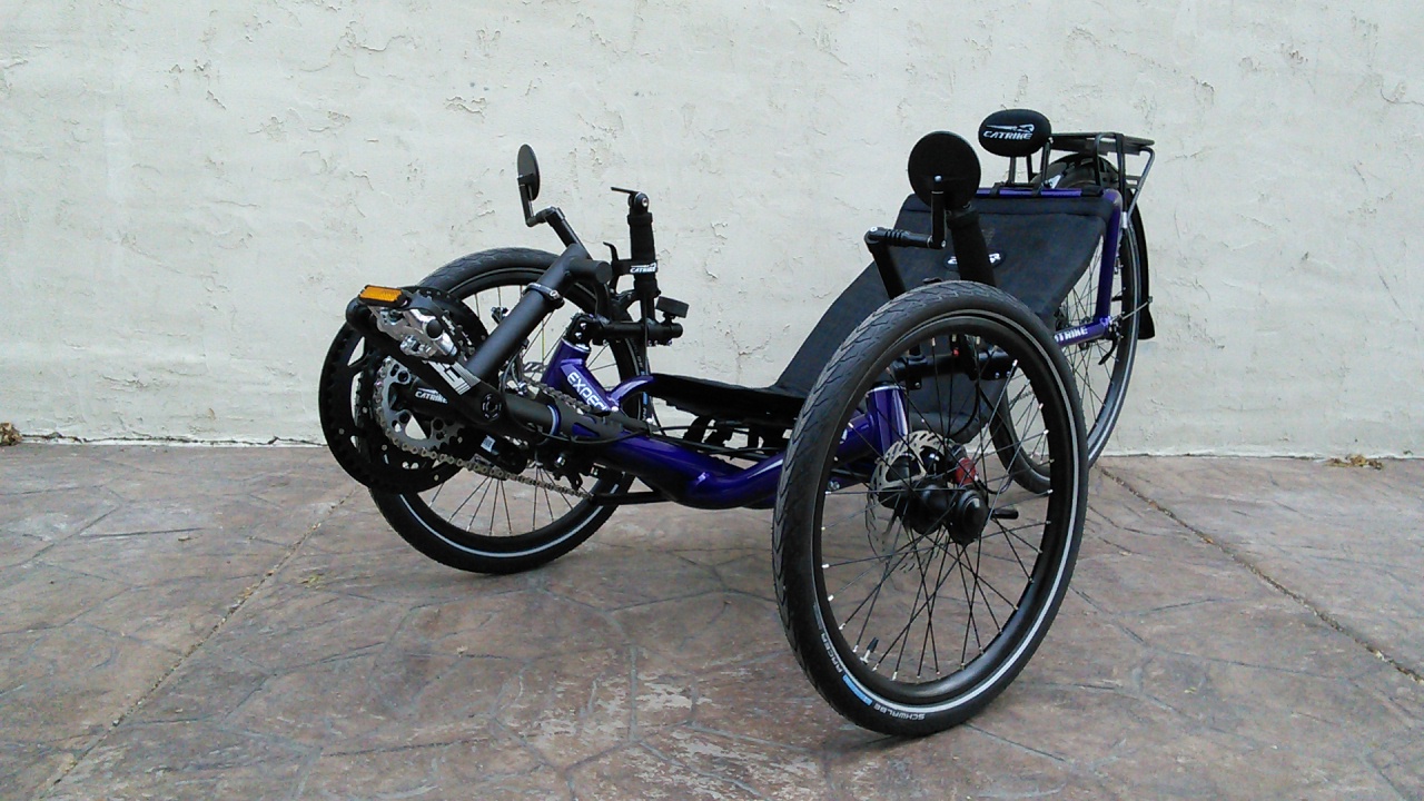 Catrike Expedition Recumbent Trike