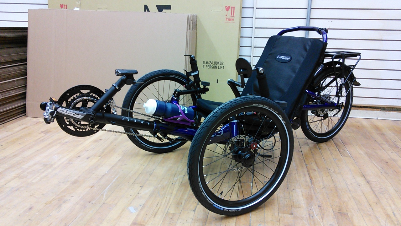 Catrike Trail Folding Recumbent Trike