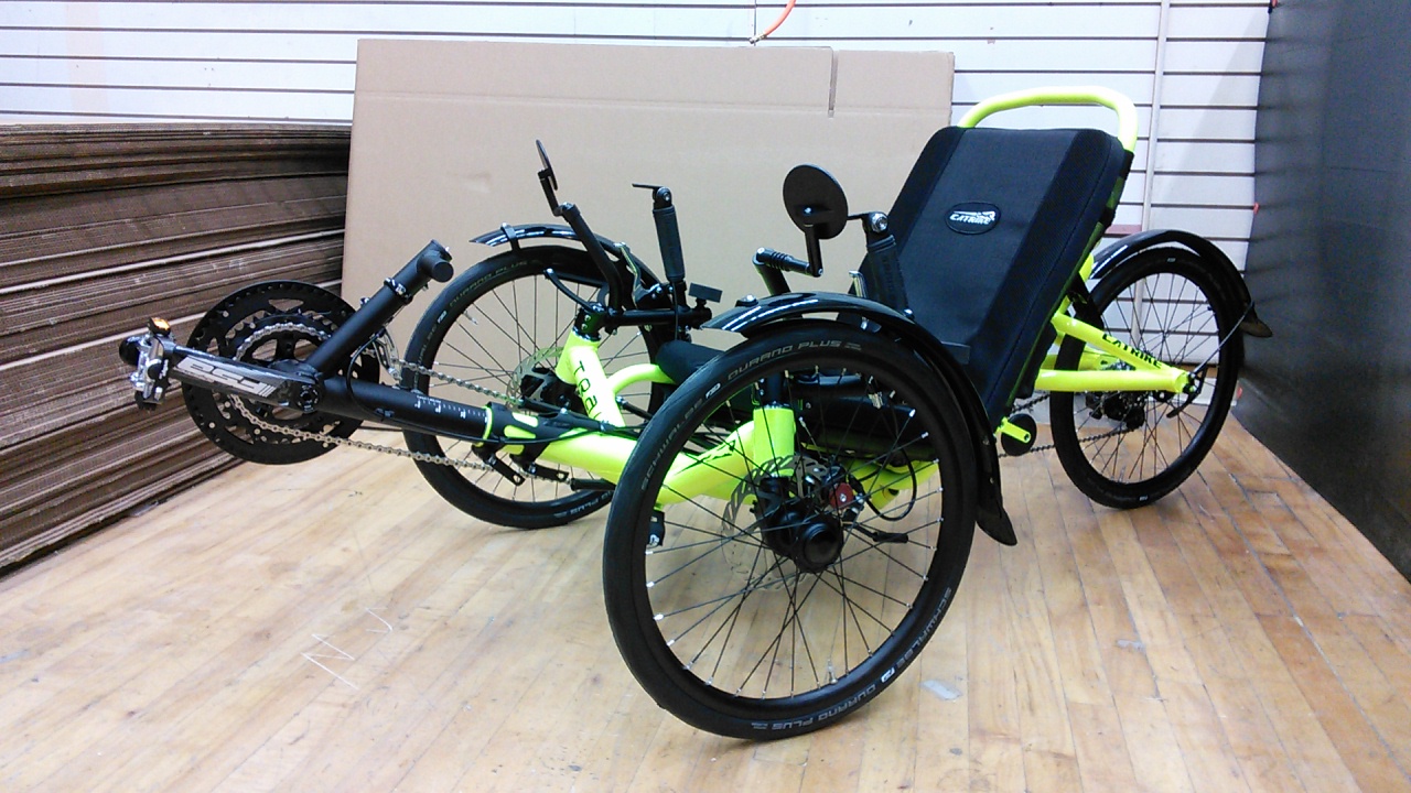 Catrike Trail Folding Recumbent Trike