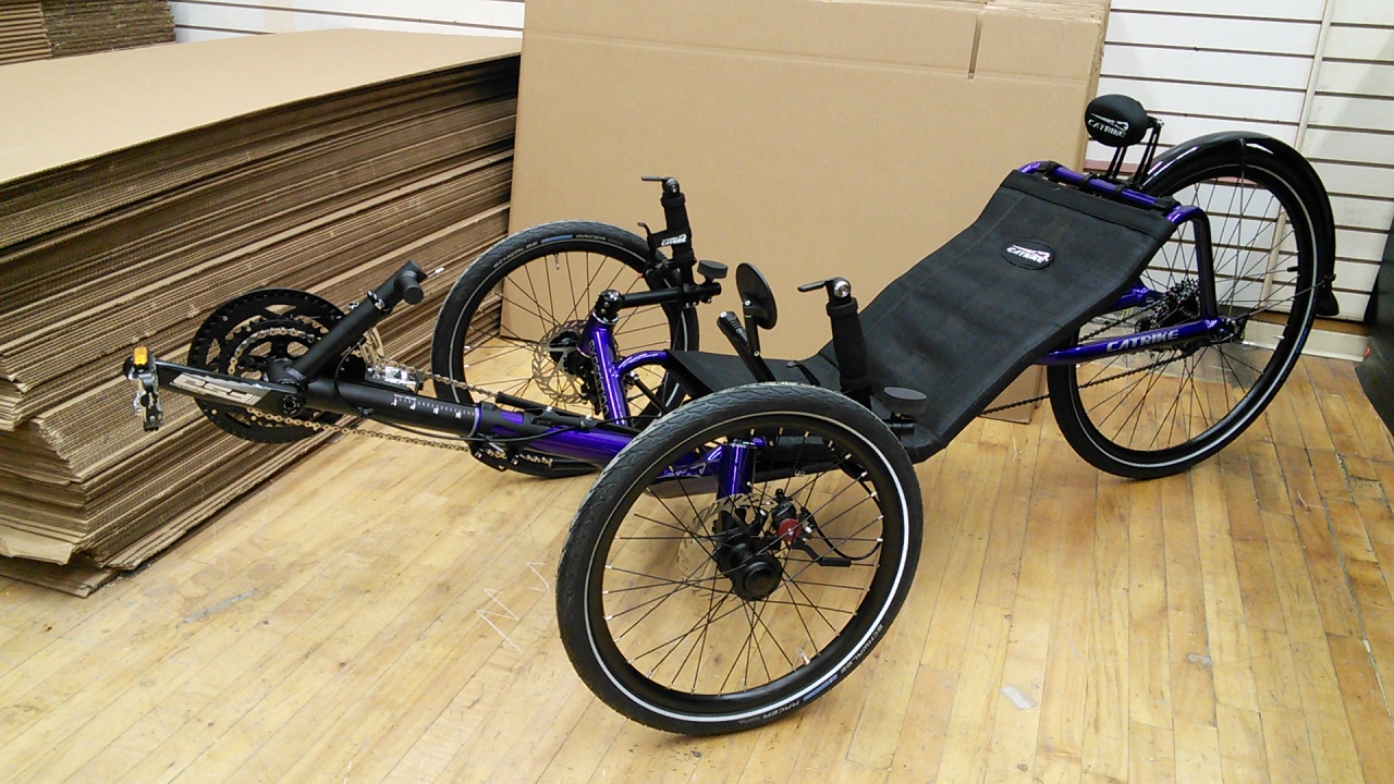 Catrike Expedition Recumbent Trike