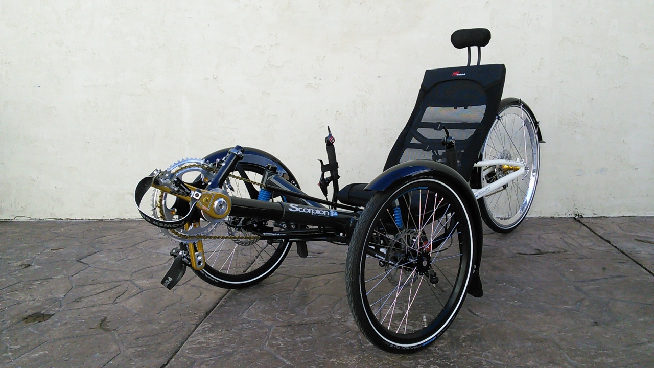 HP Velo Scorpion FS 26 Folding Trike