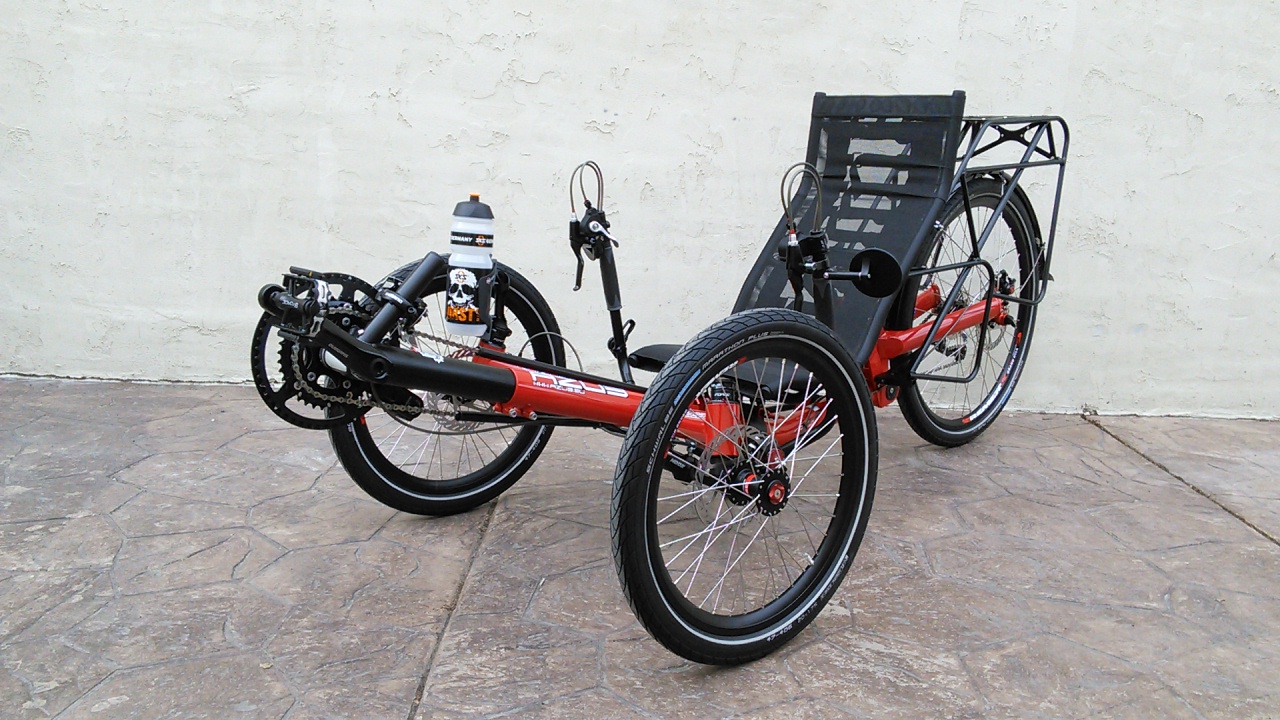 Azub Tri Con Suspension Folding Trike