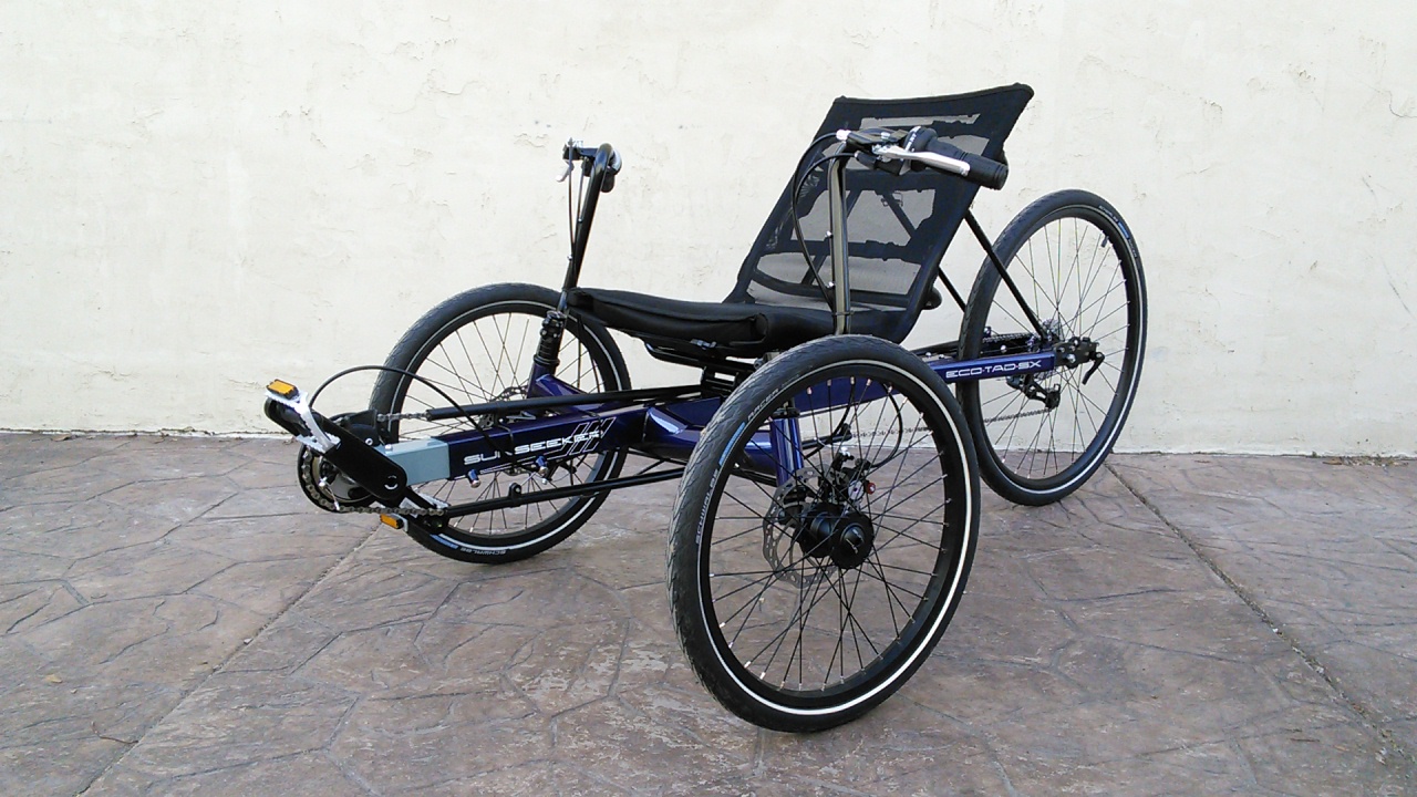 SunSeeker Eco Tad SX Tadpole Recumbent Trike