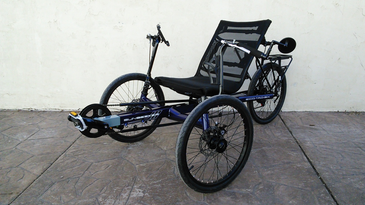 SunSeeker Eco Tad SX Tadpole Recumbent Trike