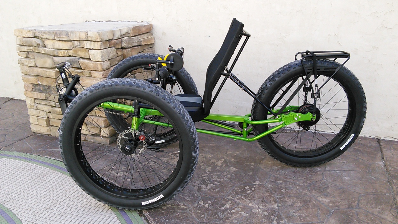 UTCustom Fat Tad Crawler Recumbent Trike