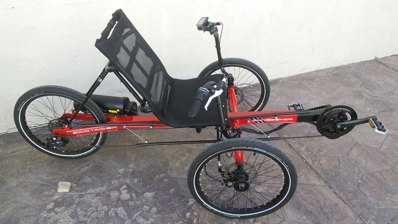 SunSeeker Eco Tad SX Tadpole Recumbent Trike