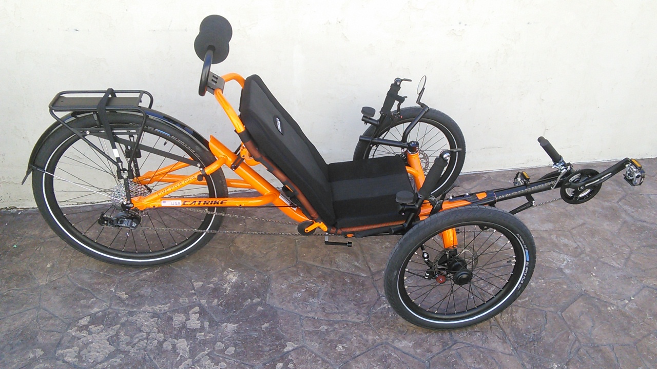 Catrike 559 Folding Recumbent Trike