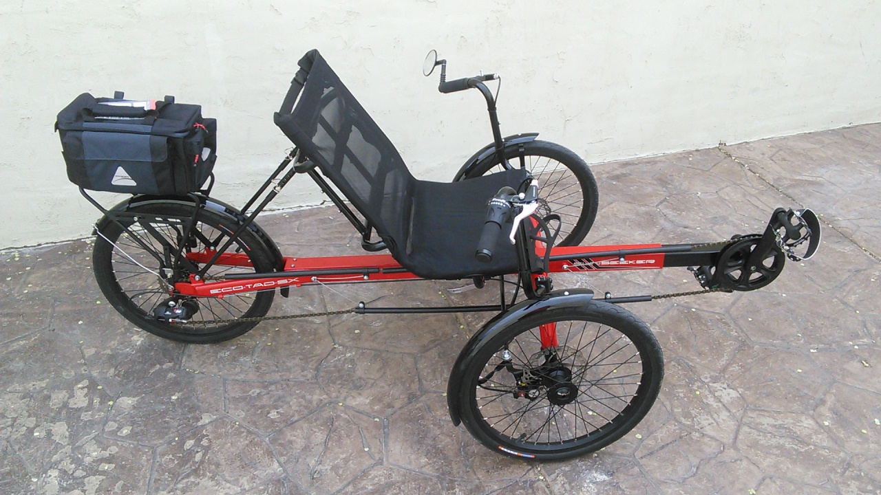 SunSeeker Eco Tad SX Tadpole Recumbent Trike