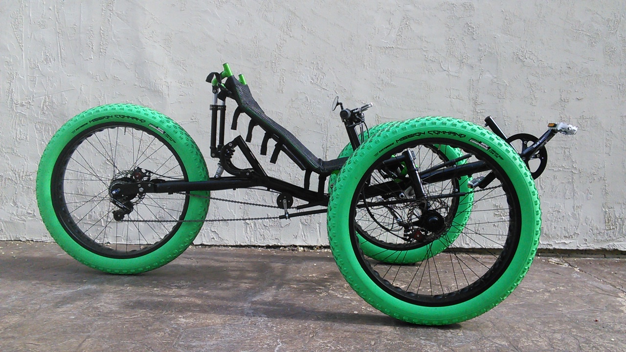 UTCustom Fat Tad Crawler RS - Fat Recumbent Trike